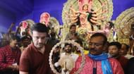 सौरव गांगुली ने पंडाल का उद्घाटन किया